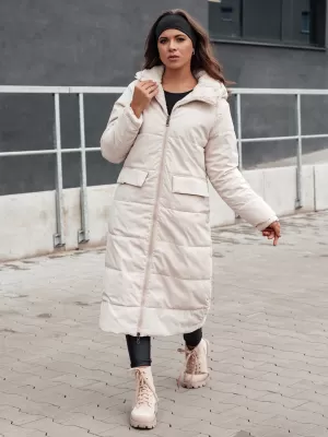 Wintermantel DSTREET GLAMPUFF BEIGE