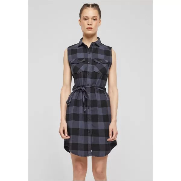   Hemdkleid BRANDIT BD44007 SCHWARZ/GRAU 