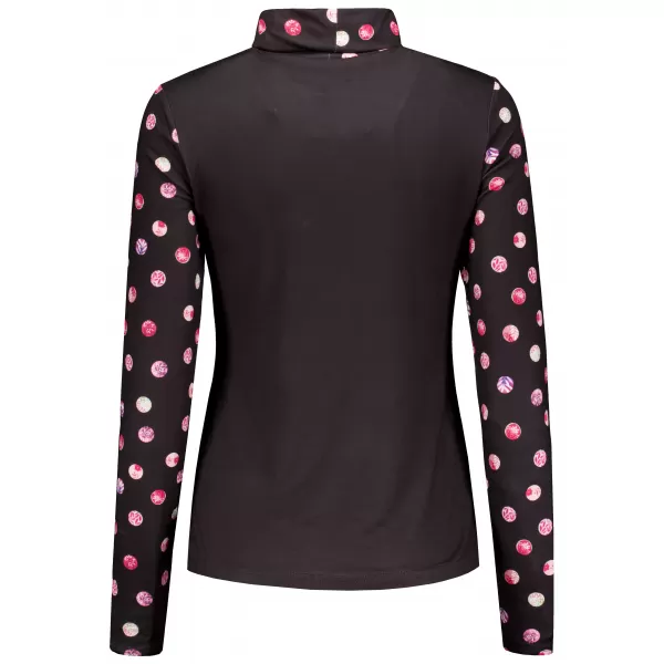  Rollkragenpullover für Damen KIXMI TINA SCHWARZ 