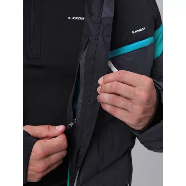  Herren-Skijacke LOAP ORIDIOR DUNKELGRAU 