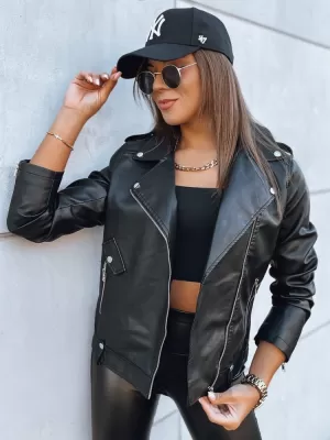 Damenjacke DSTREET MODE MOSAIC SCHWARZ