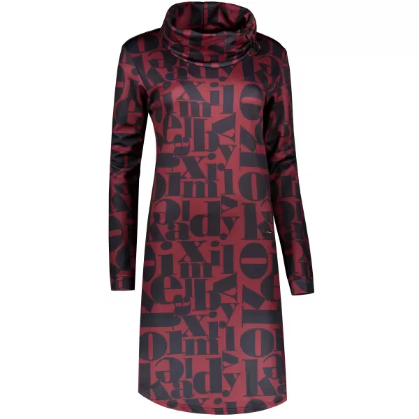  Damen-Sweatshirt KIXMI TRACY BURGUND 