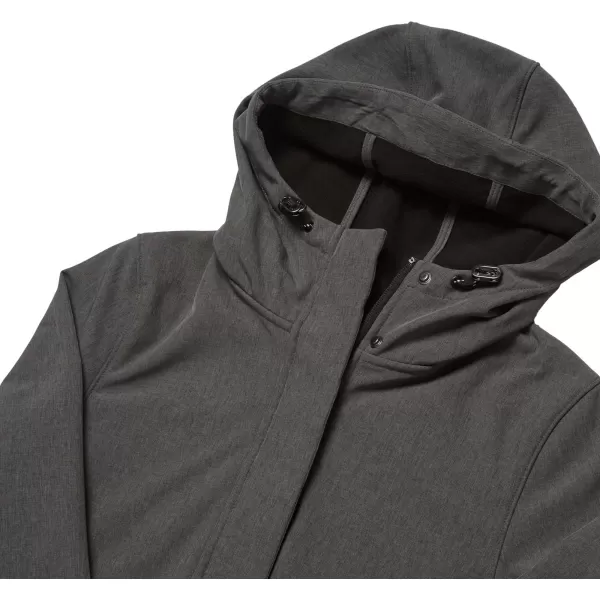  Softshell-Mantel für Damen LOAP LUNARA DUNKELGRAU 
