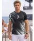 Funktionelles Premium-T-Shirt für Herren ALTISPORT VOJ/ALM028TR01 KHAKI/MILITÄR