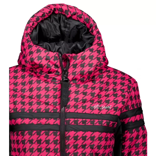  Damenjacke ALTISPORT DEBORA SCHWARZ/ROSA 