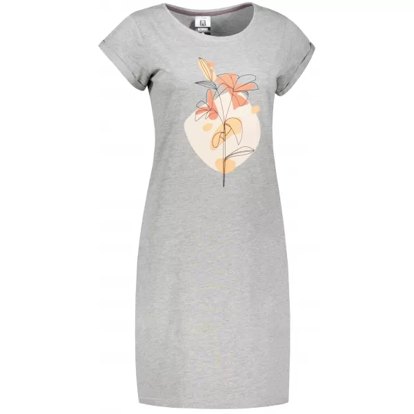  Frauen erweitert t -Shirt/Kleid ALTISPORT ALW187178 DUNKELGRAU 