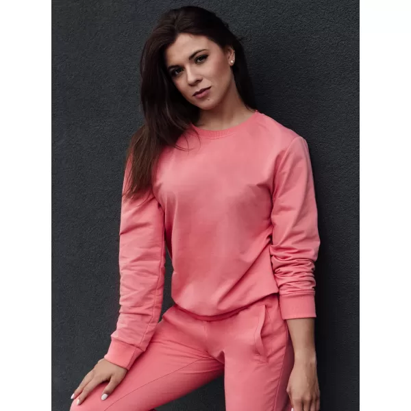  Damen Sweatshirt DSTREET GLAMFLAIR BY1313 ROT 