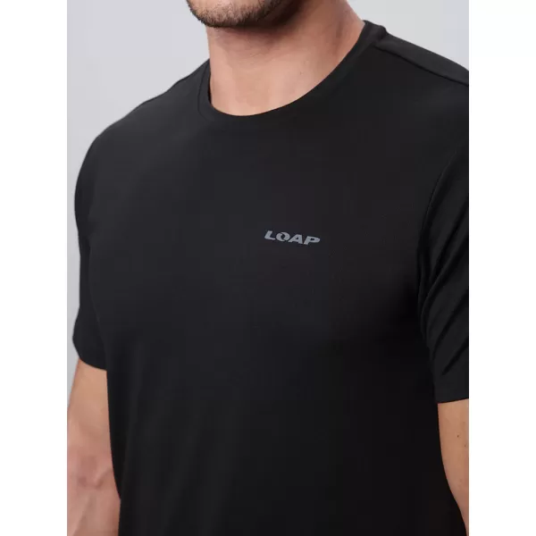  Herren-T-Shirt LOAP BYRAD SCHWARZ 