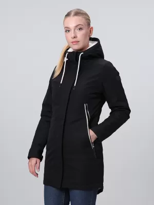 Damenmantel LOAP NABELLA SCHWARZ