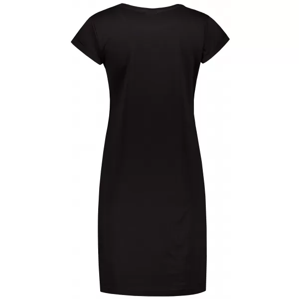  Frauen erweitert t -Shirt/Kleid ALTISPORT ALW187178 SCHWARZ -BLUE 