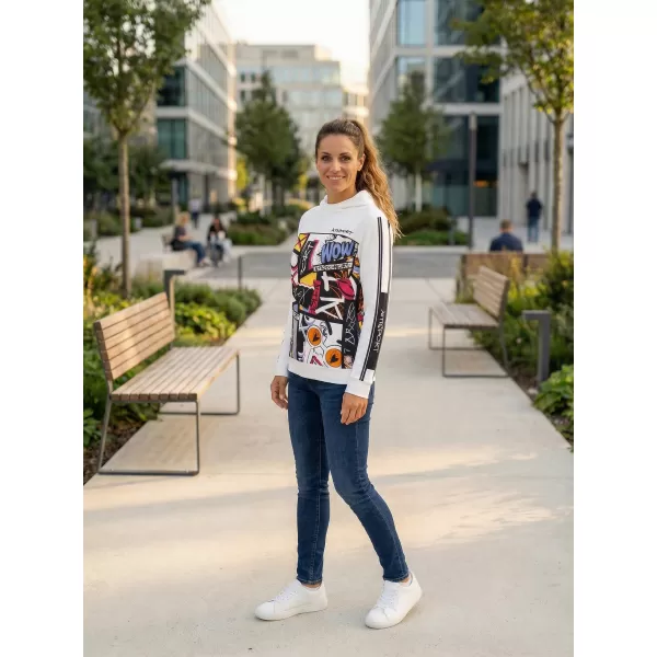  Hochwertiges Funktions-Sweatshirt für Damen ALTISPORT VOJ/ALW041MI01 WEIß 