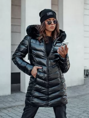 Damenjacke DSTREET CRYSTAL SCHWARZ