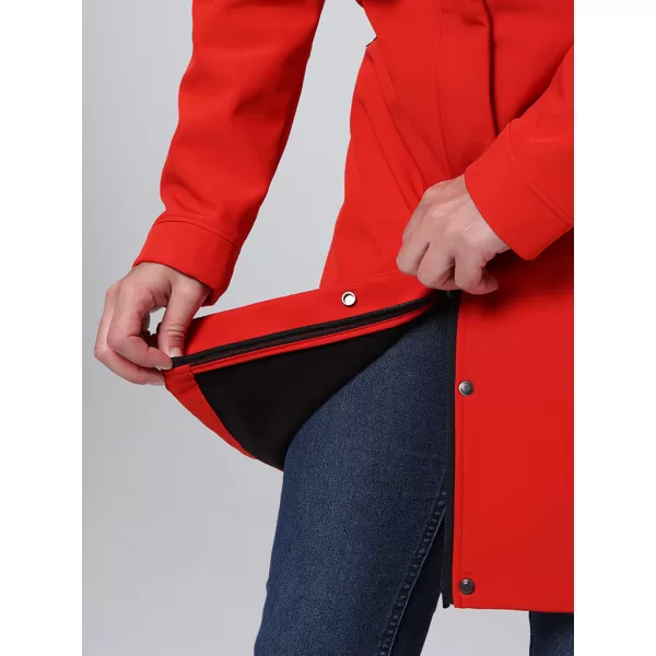  Softshell-Mantel für Damen LOAP LUNARA ROT 