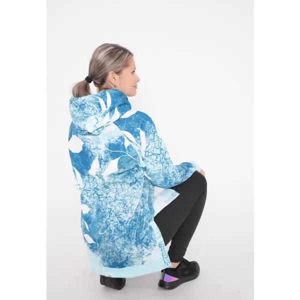  Funktionelles erweitertes Damen-Sweatshirt Premium ALTISPORT VOJ/ALW020MI03 BLAU 