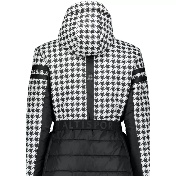  Damenjacke ALTISPORT DEBORA SCHWARZ-WEISS 