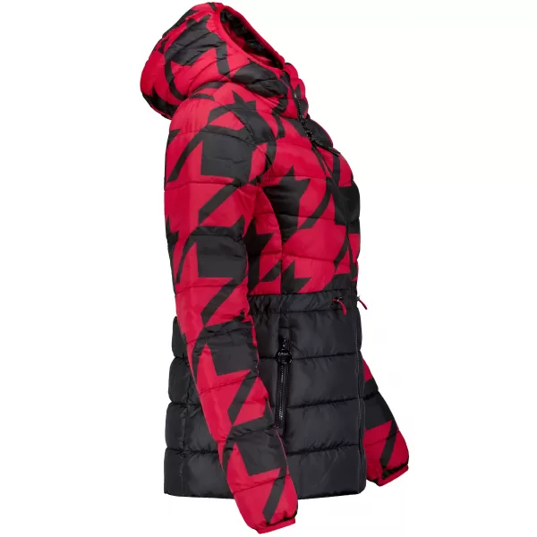  Damenjacke ALTISPORT DARCIA SCHWARZ ROT 