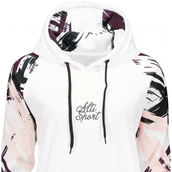  Funktionelles erweitertes Damen-Sweatshirt Premium ALTISPORT VOJ/ALW039MI03 WEIß 