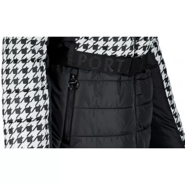  Damenjacke ALTISPORT DEBORA SCHWARZ-WEISS 