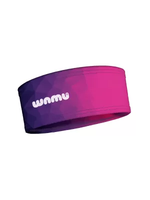 Sport-Stirnband für Kinder WAMU MOZAIKA LILA