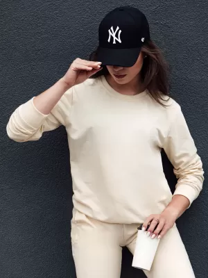 Damen Sweatshirt DSTREET by1318 BEIGE