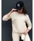 Damen Sweatshirt DSTREET by1318 BEIGE