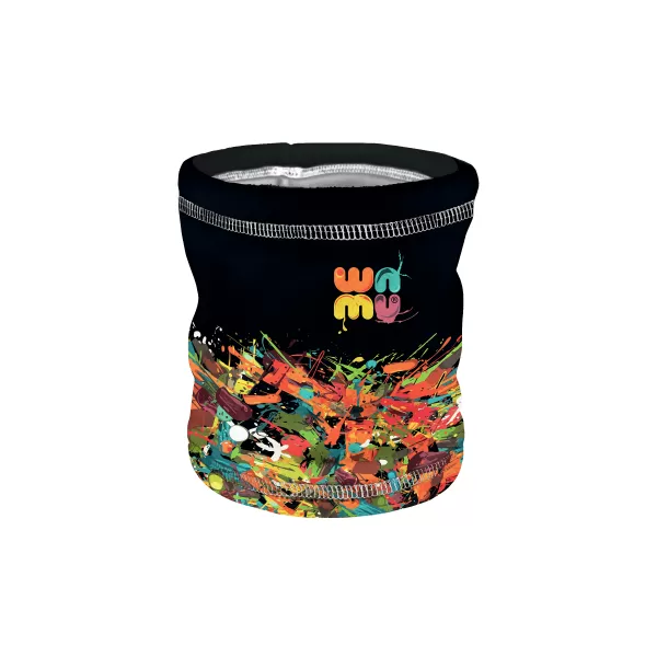  Fleece-Halstuch für Kinder WAMU GAME ON SCHWARZ 