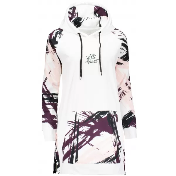  Funktionelles erweitertes Damen-Sweatshirt Premium ALTISPORT VOJ/ALW039MI03 WEIß 