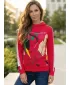 Funktionaler Sweatshirt -Prämie von Frauen ALTISPORT VOJ/ALW042MI01 ROSA