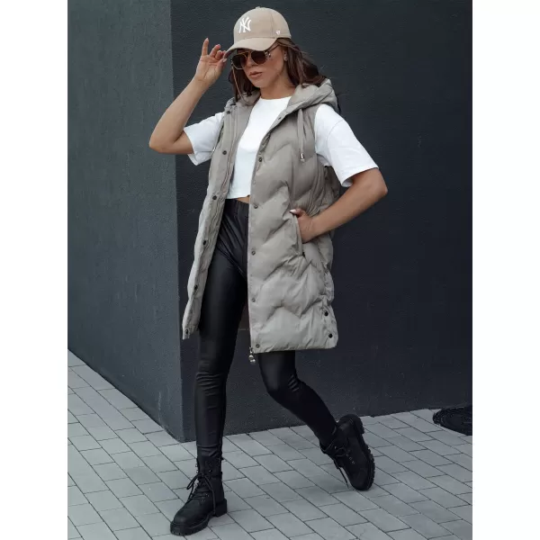  Damenweste DSTREET TAMIRA BEIGE Dstreet1 