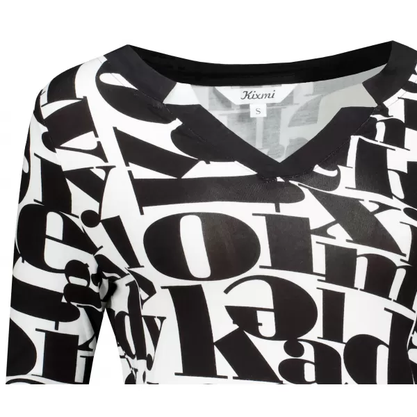  Damen-T-Shirt KIXMI TAFFY WEIß 