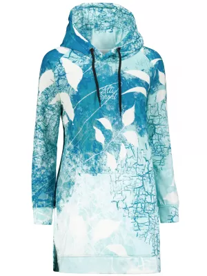 Funktionelles erweitertes Damen-Sweatshirt Premium ALTISPORT VOJ/ALW020MI03 BLAU