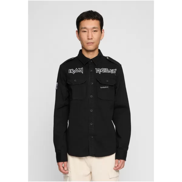  Hemd BRANDIT IRON MAIDEN BD61044 SCHWARZ 