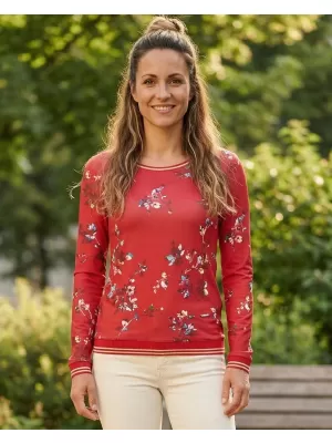 Damen-T-Shirt ALTISPORT DEVANA ROT