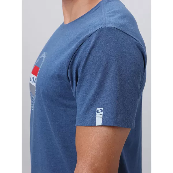  Herren-T-Shirt LOAP BOJAR BLAU 