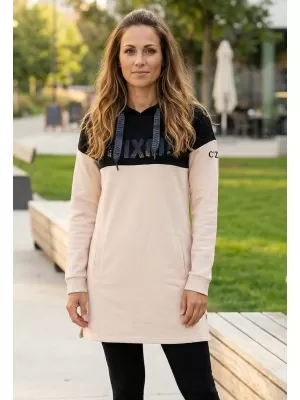 Damen-Sweatshirt KIXMI TIARA HELL BEIGE