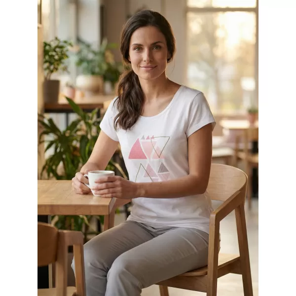  T -Shirt ALTISPORT ALW185120 WEIß 