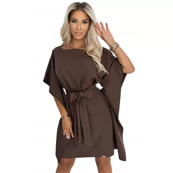  Kleid NUMOCO SOFIA 287-33 SCHOKOLADE 