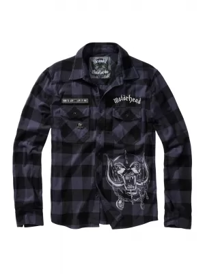Hemd BRANDIT BD61005 SCHWARZ/GRAU