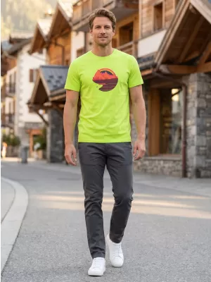Herren-T-Shirt ALTISPORT ALM186129 KALK