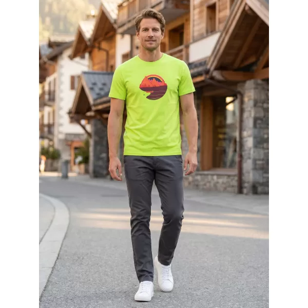  Herren-T-Shirt ALTISPORT ALM186129 KALK 