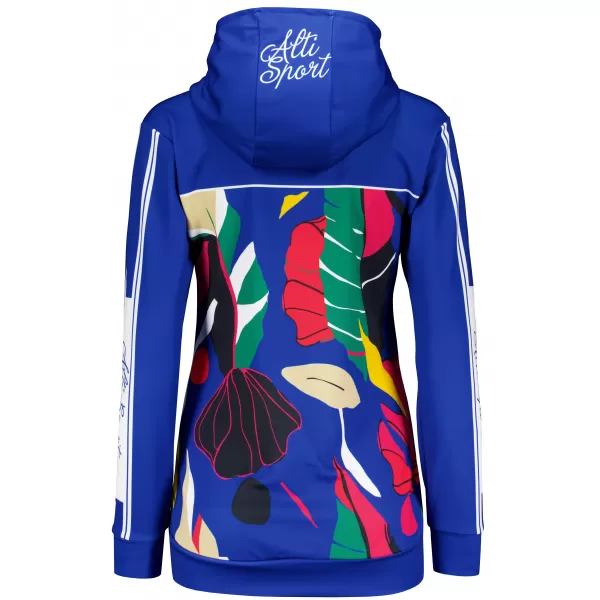  Funktionaler Sweatshirt -Prämie von Frauen ALTISPORT VOJ/ALW042MI01 BLAU 