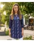 Damen-T-Shirt KIXMI TRISHA DUNKELBLAU