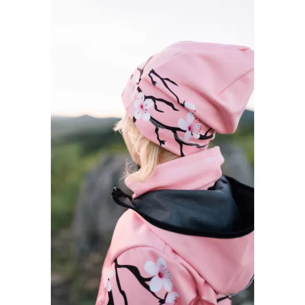  Fleece-Halstuch für Kinder WAMU SAKURY ROSA 
