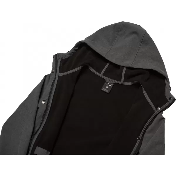  Softshell-Mantel für Damen LOAP LUNARA DUNKELGRAU 