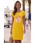 Frauen erweitert t -Shirt/Kleid ALTISPORT ALW187178 BERNSTEIN