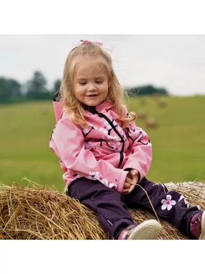 Baby Softshell Hosen WAMU SAKURY LILA