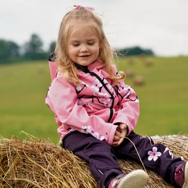 Baby Softshell Hosen WAMU SAKURY LILA 