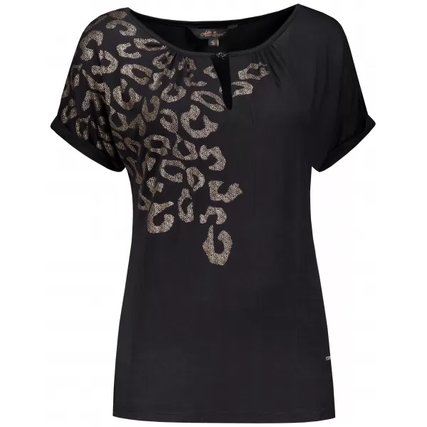  Damen-T-Shirt ALTISPORT DAFFY SCHWARZ 