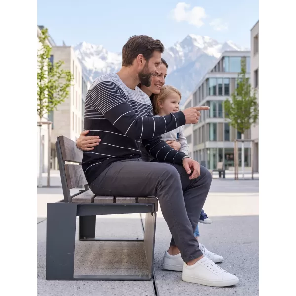  Herren-T-Shirt ALTISPORT DAIRUS SCHWARZ 