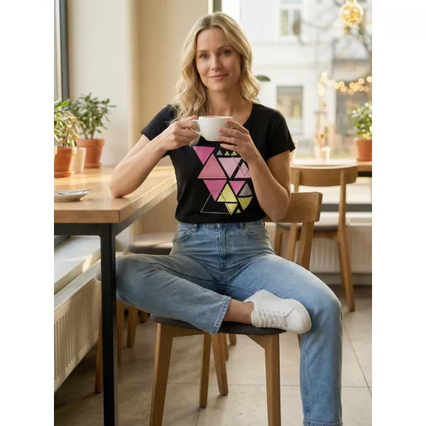  T -Shirt ALTISPORT ALW185120 SCHWARZ 